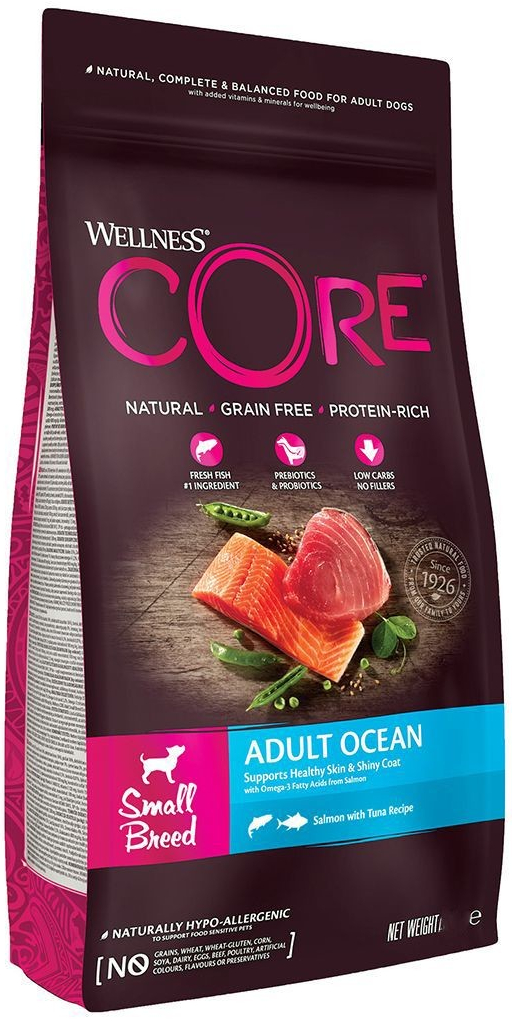 Wellness Core Adult Ocean Small Breed Salmon & Tuna 5 kg