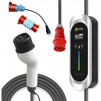 Zencar 4-11kW Typ 2 6-16A délka 650cm Typ 2 CEE 16A – Sleviste.cz