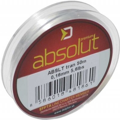 FIN Delphin ABSOLUT transparent 50 m 0,18 mm – Zbozi.Blesk.cz