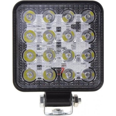 LED světlo hranaté slim, 16x3W, ECE R10 – Zboží Mobilmania