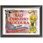 Rámeček s textem Řád černého kocoura – Hledejceny.cz