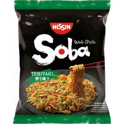 Nissin Polévka instantní Soba Teriyaki 110 g – Sleviste.cz