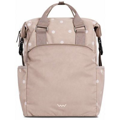 VUCH Lien Dotty Beige Dámský batoh Béžová 10 l – Sleviste.cz