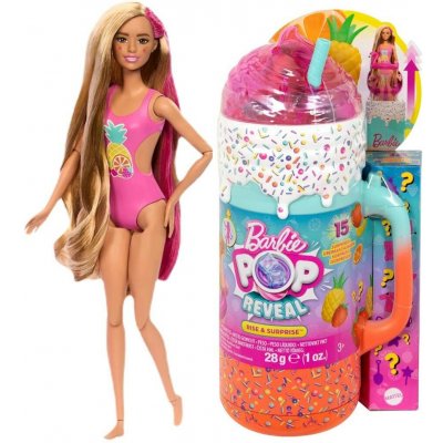 Barbie Pop Reveal Dárková sada tropické smoothie HRK57 – Sleviste.cz