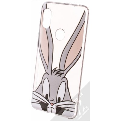 Pouzdro Warner Bros Looney Tunes Bugs Bunny 001 TPU ochranné silikonové s motivem Xiaomi Redmi Note 6 čiré