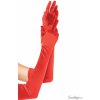 Doplněk dámského erotického prádla Extra Long Satin Gloves