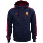 FC Barcelona mikina modro-červená kapuce zip – Zboží Dáma