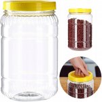 Kadax Zavařovací Sklenice plastová K4490 průhledný 2 l – Zboží Dáma