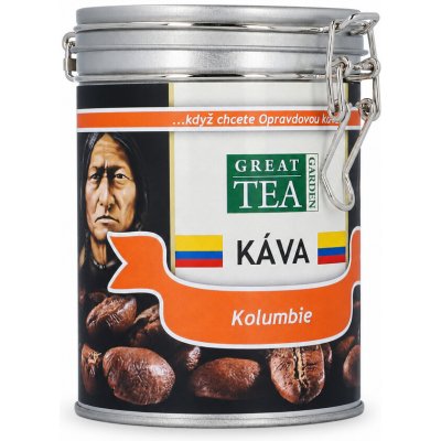 Great Tea Garden Káva Kolumbie zrnková 0,2 kg – Hledejceny.cz