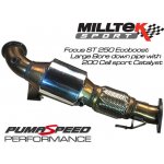 Milltek Sport Downpipe se sportovním katalyzátorem Milltek Ford Focus Mk3 ST 2.0 EcoBoost kombi/sedan/limousine (12-) – Hledejceny.cz