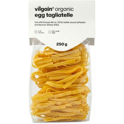Vilgain Vaječné tagliatelle Bio 250 g – Zboží Mobilmania