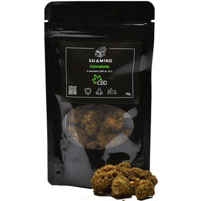 Shamind CBD Květy Cannatonic THC < 0,5% 1 g – Zboží Dáma