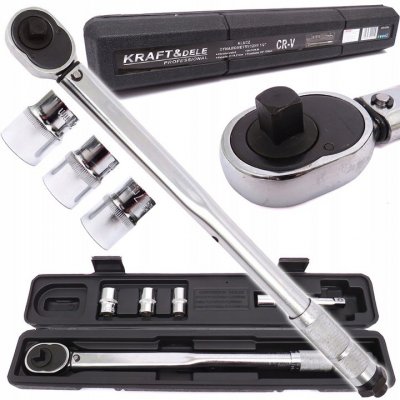 Kraft & Dele Momentový klíč 17/19/21 1/2" 28–210 Nm KD10394 – Hledejceny.cz