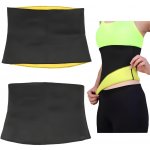 HARAHU Neoprenový Fitness Pás CO 40432 Černá Žlutá – Hledejceny.cz