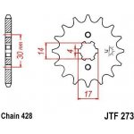 JT Sprockets JTF 273-15 – Sleviste.cz