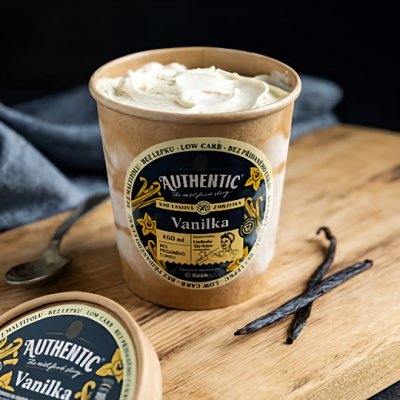 Authentic Vanilka - Low Carb 460g – Zboží Mobilmania