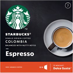 Starbucks Kávové kapsle Nestlé Dolce Gusto Colombia Espresso 12 ks