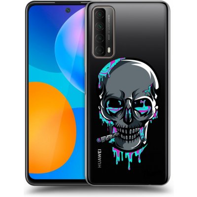 Pouzdro Picasee silikonové Huawei P Smart 2021 - EARTH - Lebka 3.0 čiré – Zbozi.Blesk.cz