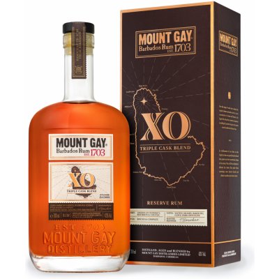 Mount Gay Extra Old 43% 0,7 l (karton)