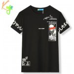 Kugo chlapecké tričko kr.r. GC8605 černá – Sleviste.cz