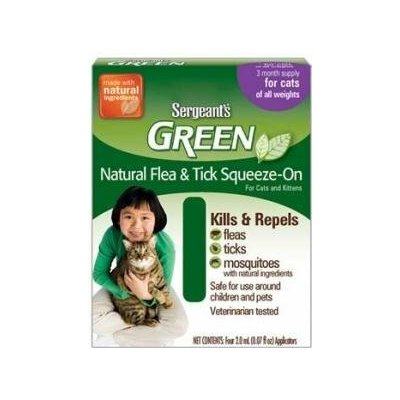 Sergeanťs Green obojek pro kočky 35 cm – Hledejceny.cz