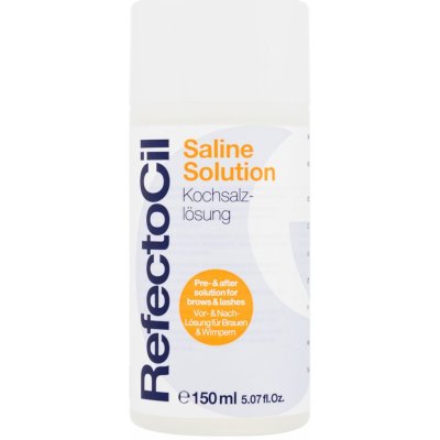 Saline Solution RefectoCil fyziologický roztok 100 ml – Zboží Mobilmania