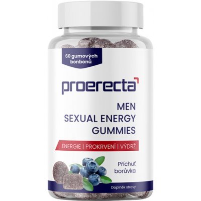 Proerecta Men Sexual Energy gummies 60 ks – Hledejceny.cz