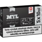 JustVape Booster báze MTL PG50/VG50 18mg 5x10ml – Zboží Dáma