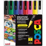Uni Posca PC-5M 1,8 sada 8 ks mix základních barev – Zboží Živě