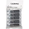 Pumpa, pumpička Lezyne CO2 bombička 25G - 5 PACK Silver/ W/B Sticker (4712805976232)