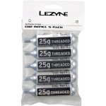 Lezyne CO2 bombička 25G - 5 PACK Silver/ W/B Sticker (4712805976232) – Zbozi.Blesk.cz