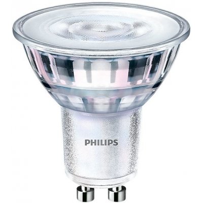 Philips LED žárovka LED GU10 4,9W = 65W 460lm 3000K Teplá bílá 36° – Sleviste.cz