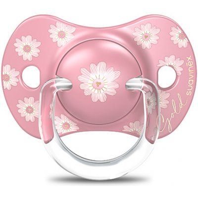 Suavinex Gold fyziologický dudlík růžová – Zboží Dáma