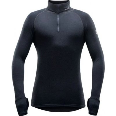 Devold Expedition Man Zip Neck pánský rolák modrá/černá