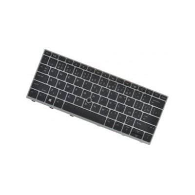 HP EliteBook 735 G5 klávesnice na notebook CZ/SK stříbrný rámeček, podsvícená, Trackpoint – Zboží Živě