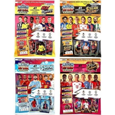 Topps CHAMPIONS LEAGUE 2023/24 Update 1-4 multipack – Sleviste.cz
