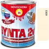 Barvy na kov Novochema Synta 2v1 syntetická antikorozní jednovrstvá barva 2v1 0,75 kg 6200 Žlutá plynárenská