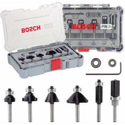Sada fréz Bosch - 6mm /sada 6ks/ – Zboží Dáma