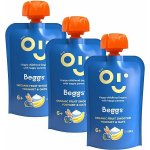 Beggs BIO Smoothie s ovocem, jogurtem a ovesnými vločkami 3 x 120 g – Zboží Dáma