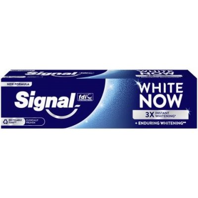 Signal White Now Men Anti Stain zubní pasta 75 ml – Zboží Mobilmania