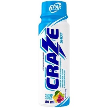 6PAK Nutrition Craze SHOT 80 ml