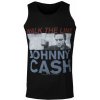Pánská tílka tílko Rock off Johnny Cash Studio Shot černá
