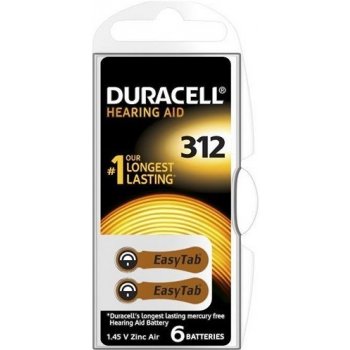 Duracell Easy Tab 6ks DA312P6