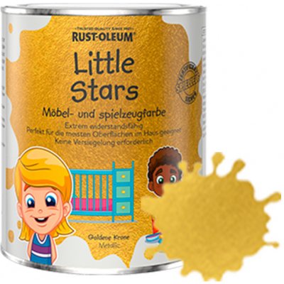Rust Oleum Little Stars 0,25 l Zlatá koruna – Zboží Mobilmania