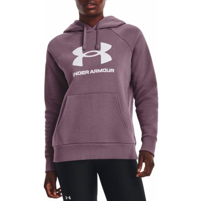 Under Armour mikina s kapucí Rival Fleece Big Logo 1379501-500 – Zboží Mobilmania