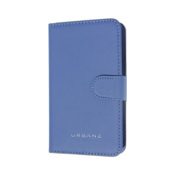 Pouzdro URBANE CASE BOOK UNI 4,6" 5,1" MODRÉ