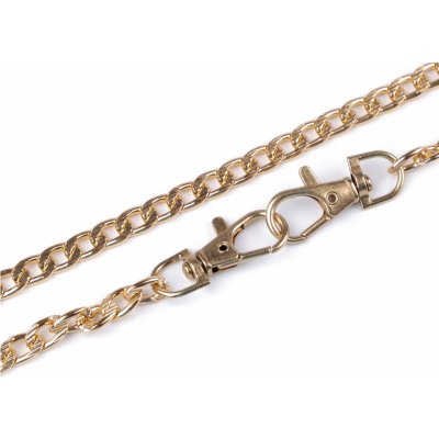 Řetízek na kabelku s reliéfem 120 cm zlatý – Zboží Mobilmania