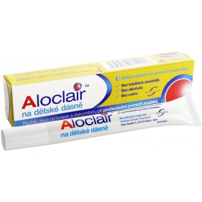 Aloclair gel na prořezávání zoubků 10 ml – Hledejceny.cz