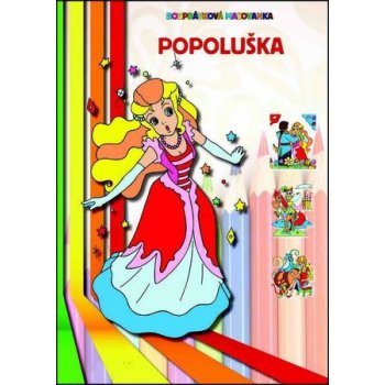 Popoluška Rozprávková maľovanka