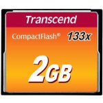 Transcend CompactFlash 2 GB TS2GCF133 – Zboží Mobilmania